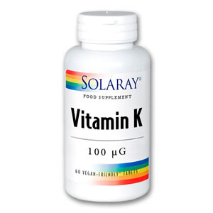 Solaray Vitamin K - 100ug