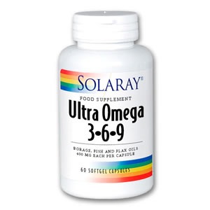 Solaray Ultra Omega 3-6-9 - 400mg