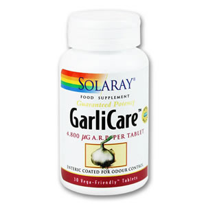 Solaray GarliCare - 4800ug A.R.P per tablet