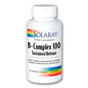 Solaray B-Complex 100 - Sustained Release
