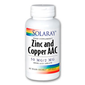 Solaray Zinc and Copper AAC