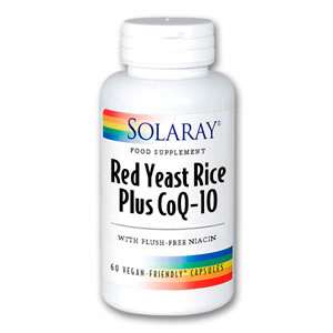 Solaray Red Yeast Rice Plus CoQ-10