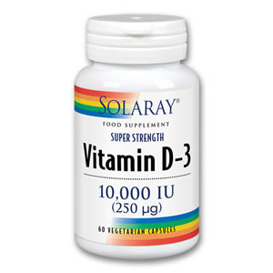 Solaray Vitamin D-3 - 10,000 IU