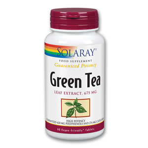 Solaray Green Tea Leaf Extract - 675mg