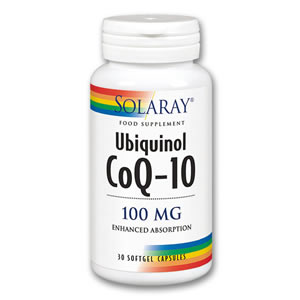 Solaray Ubiquinol CoQ-10 100mg