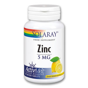 Solaray Zinc 5mg - ActivMelt